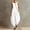 White, variant on BRGZLK Women Sleeveless Jumpsuits Casual Dressy Button Crewneck Solid Color Lightweight Comfy Wide Leg Pants Rompers with Pockets Loose Breathable Vacation Outfits White L