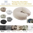 thumbnail image 4 of Tranquility Microfiber Massage Face Rest Covers for Massage Tables and Chairs - Durable, 4 of 4