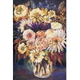 thumbnail image 2 of Vertentes, Jeanette 11x14 White Modern Wood Framed Museum Art Print Titled - Fall Prosperity, 2 of 4