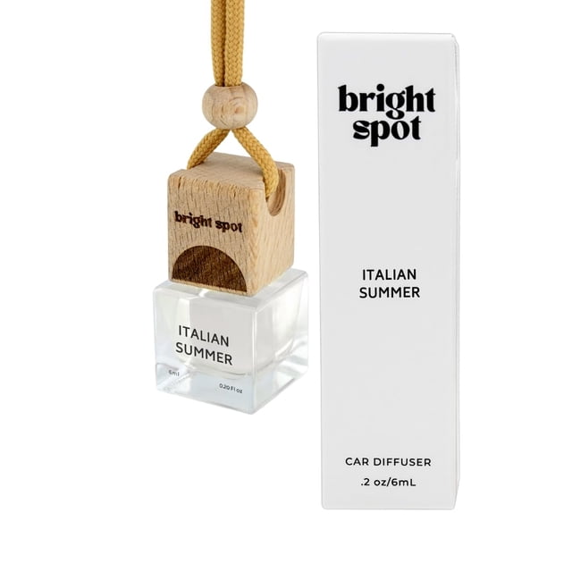 Ambientador para auto Bright Spot Verano Italiano 6 ml recargable