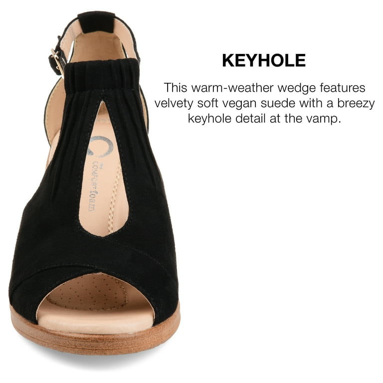 Journee collection store kedzie women's wedges