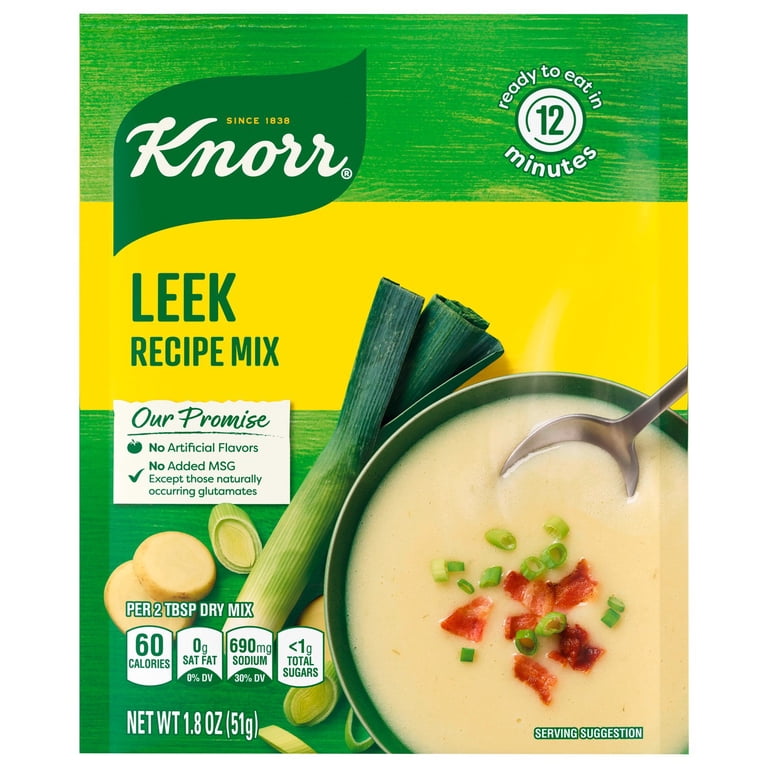 Knorr, Leek Soup Mix, 1.8 oz, No Artificial Flavors - Walmart.com