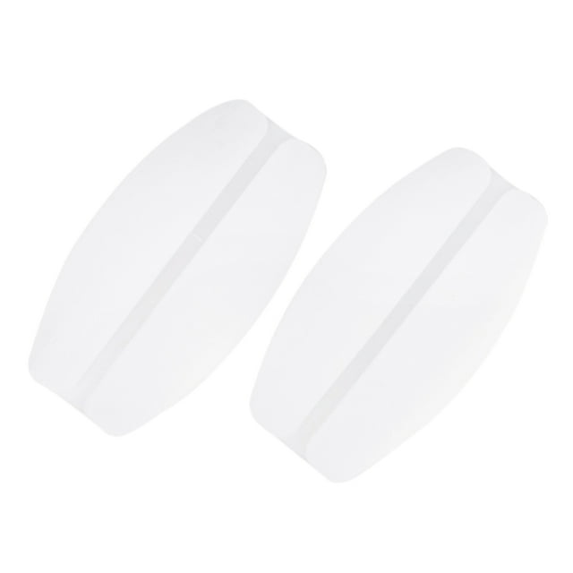 Almohadillas De La Correa Del De Silicona De 2 Piezas Confort Cojines Para Hombros Soporte NONSLIP Del Dolor Blanco claro Salvador Cojines de silicona con correa para sujetador