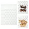 thumbnail image 1 of 100pcs Bolsas Transparentes para Golosinas, 4" x 3" Bolsas de Galletas Autoadhesivas con Patrón de Puntos para Empaque de Dulces, Blancas, 1 of 6