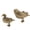 Mandarin Pairin, variant on Beautiful Antique Metal Ducks Ornament Adds Charm to Any Home or Office