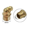thumbnail image 5 of Unique Bargains Brass M6 M8 M10 Thread 45 Degree Angle Grease Nipple Fittings Assortment Kit for Car 5 Set, 5 of 5