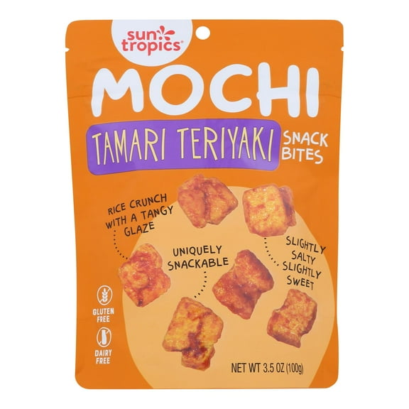Sun Tropics Mochi Tamari Teriyaki Snack Bites 3.5 oz