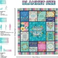 thumbnail image 5 of Teacher Gifts for Women, Teacher Appreciation Gifts, Best Teacher Gifts, Gifts for Teachers, Teacher's Day Gifts, Teacher Retirement Birthday Back to School Gifts Throw Blanket 60"X50", 5 of 5