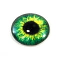 thumbnail image 3 of Bright Green Clockface Steampunk Glass Eyes, 3 of 7