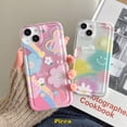 thumbnail image 2 of Para Samsung A12 A04s A03s A13 A30s A50 A52 A03 A04 A04E A52s A23 A32 A11 A50s M23 M13 A20 A02s A30 F23 Ins Coreano Linda Sonrisa Acuarela Fresca Flor A Prueba De Golpes Airbag Estuche Suave Gao Jiahui unisex, 2 of 2