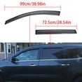 thumbnail image 3 of POSSBAY Window Visor Vent Wind Rain Sun Deflector For Chevrolet Traverse 2009-2017, 3 of 10