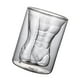thumbnail image 3 of Vaso de vidrio con forma de cuerpo de hombre, vaso de chupito de cerveza, whisky, doble capa, para fiestas, reuniones, bares, 3 of 13