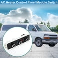 thumbnail image 2 of Panel de control climático de calefacción y aire acondicionado Unique Bargains para Chevrolet Express 1500 2500 3500, 2 of 6
