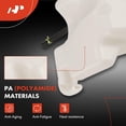 thumbnail image 3 of A-Premium Coolant Expansion Tank Compatible with Nissan Altima 2007-2013 L4 2.5L 2013 Coupe Only Maxima V6 3.5L 2009-2014 Front, 3 of 8
