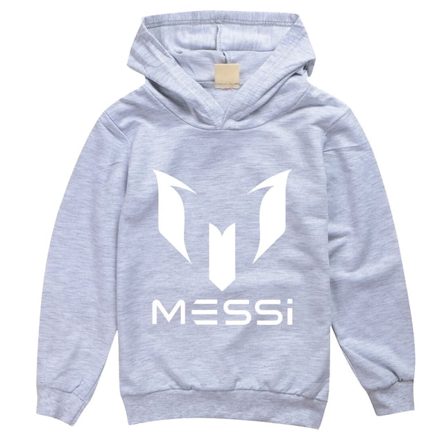 Ropa deportiva para niñas, superestrella de fútbol argentino, moda para niños, sudaderas con capucha, pantalones, conjunto de ropa para niños, chándal de primavera y otoño zhangmenya LED