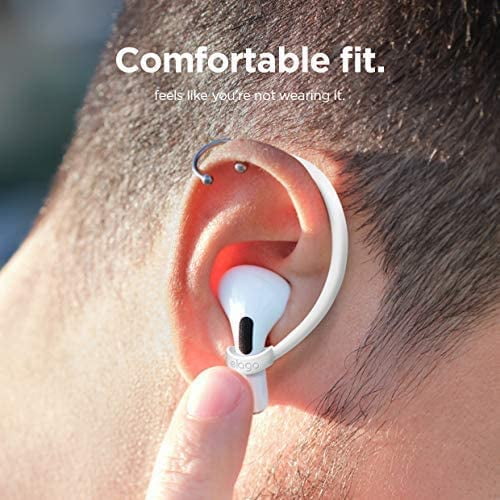 elago AirPods Pro Ear Hooks Apple AirPods Pro, AirPods Pro 2nd Gen, AirPods 3rd, AirPods 1 & 2 (White) - AirPods EarHooks hold your AirPods securely, Great for fitness activities - Walmart.com