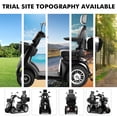 thumbnail image 4 of QEEKA Heavy-Duty 4 Wheel Mobility Scooter for Adults & Seniors,1000W Motor, 500 LBS Weight Capacity,Black, 4 of 7