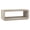 Alder White, variant on Evelyn&Zoe Tannen 48" Wide Rectangular Coffee Table, Black Grain