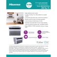 thumbnail image 6 of Restored Hisense 3-in-1 Portable Smart Air Conditioner -Grey - 10,000-BTU 450-sq. ft. (Refurbished), 6 of 7
