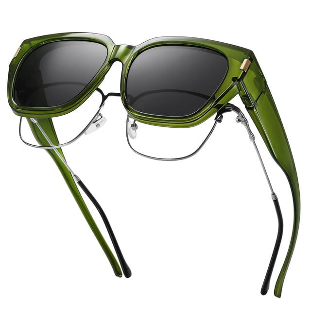 Gafas de sol HAOLOTA Polarizadas UV400 para mujer y hombre, Fit Over Glasses