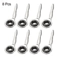 thumbnail image 3 of 1.5mm Iron Fishing Rod Guide Repair Kit Eyelet Replacement, Silver 8 Pack, 3 of 6