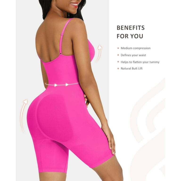 FeelinGirl Shapewear Bodysuit Tummy Control Faja Seamless Sculpting Butt Lifter Body Shaper for Women Walmart