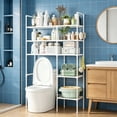 C 63 Inch Over The Toilet Storage Rack Multi Layer Bathroom Organizer ...