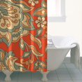 thumbnail image 5 of Chic Ethnic Shower Curtain, Colorful Retro Bohemian Print Waterproof Bath Curtain 36x72 Inch, Machine Washable Quick Dry Polyester, 5 of 5