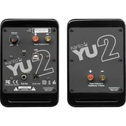 Kanto Living YU2 Powered Desktop Speakers, Gloss Black