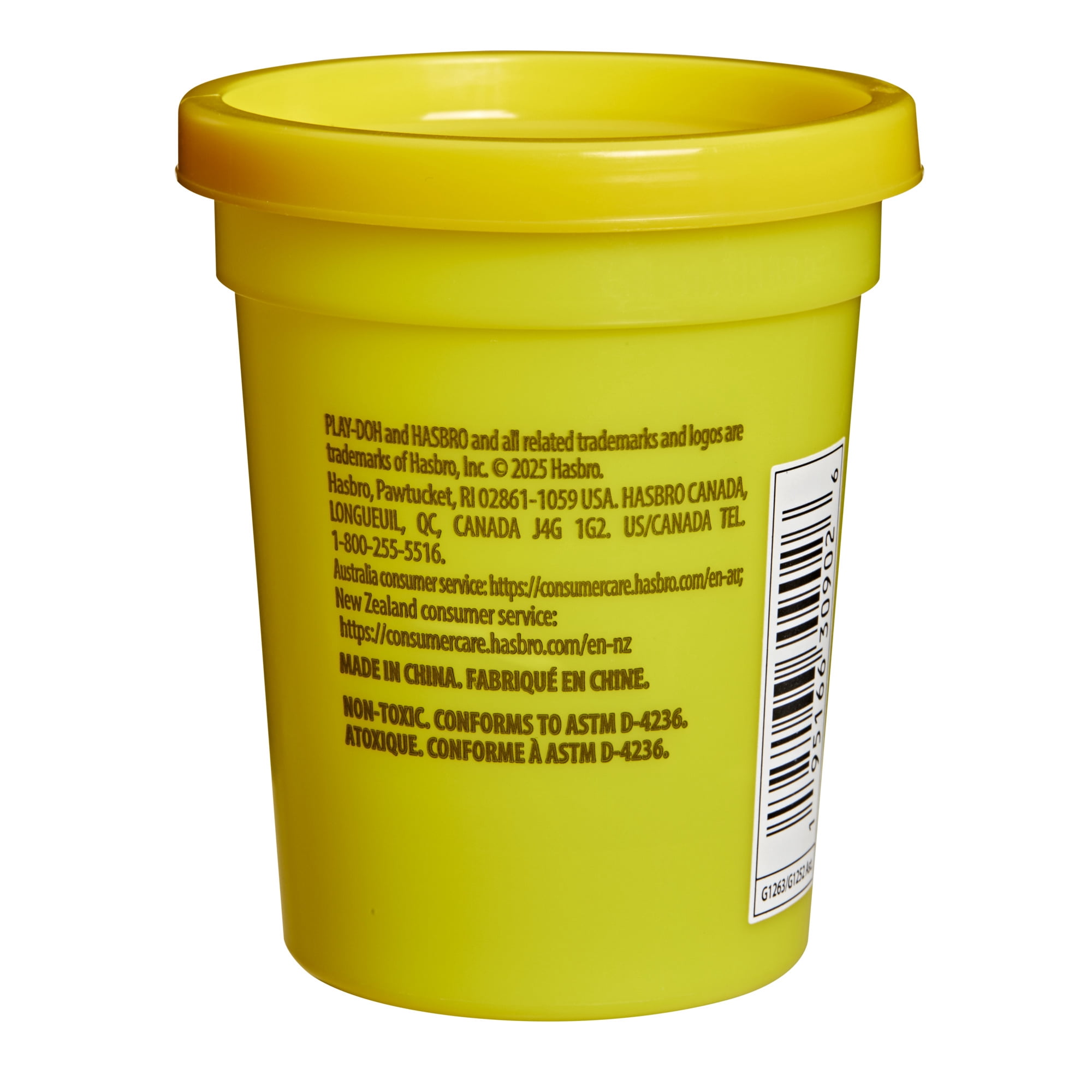 Play-Doh 4 Ounce Yellow Single Can, Arts & Crafts Toys for Kids 2+
