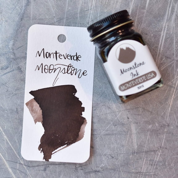 Monteverde Ink Bottle - Moonstone
