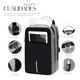 thumbnail image 3 of Mochila Impermeable Antirrobo Negra con Gris, 3 of 3
