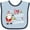 Blue and Navy, variant on Inktastic My First Visit from Santa Boys or Girls Baby Bib