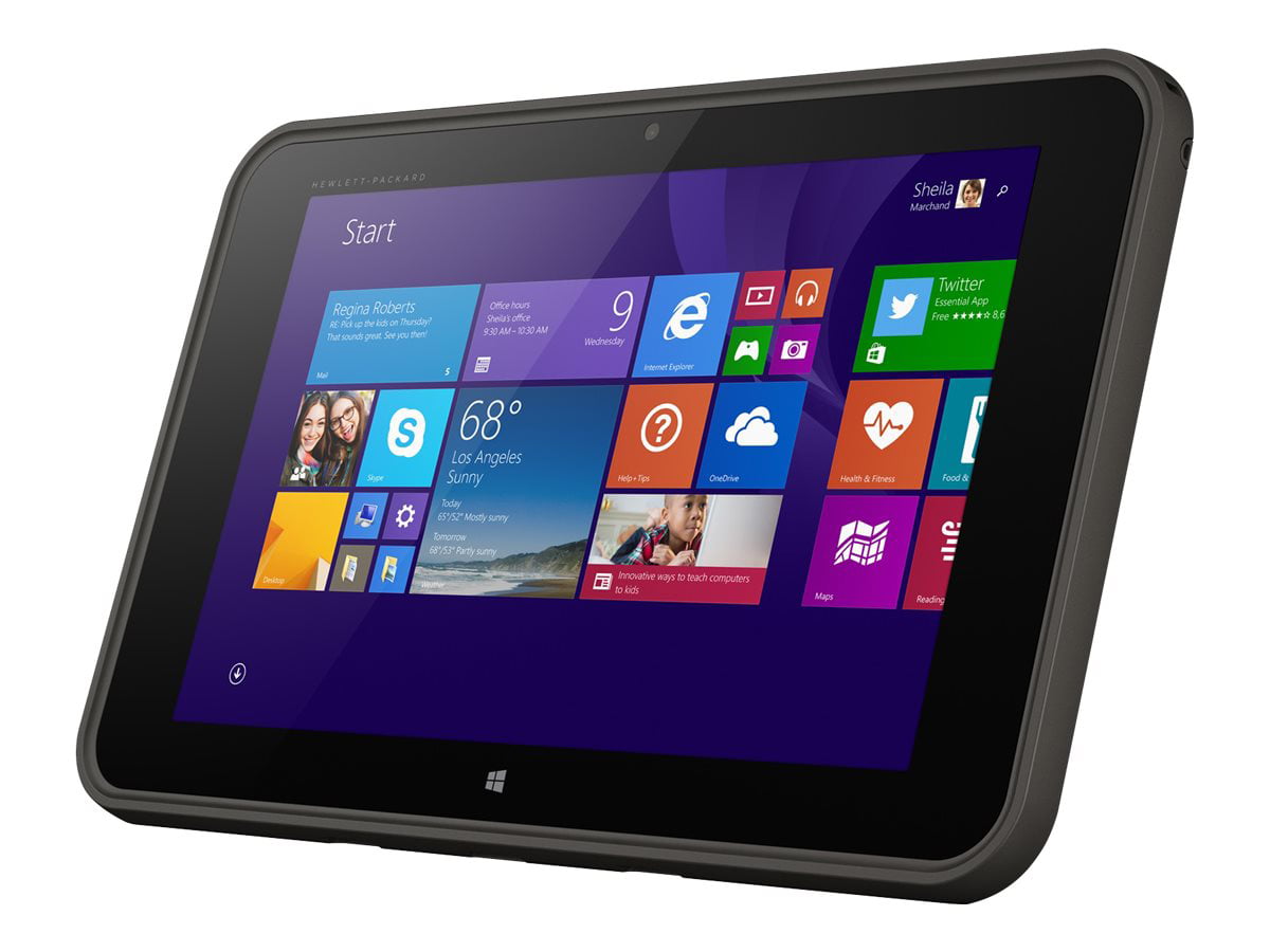 Hp Pro Tablet 10 Ee G1 Tablet Atom Z3735f 1 33 Ghz Win 10 Pro