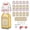 Square-4oz-10pcs, variant on 10 Pack Swing Top Glass Vanilla Extract Bottles 4 oz with Lids, Vanilla Extract Labels and Funnel, Glass Boston Bottles for Syrup Gift, Flip Top Jars