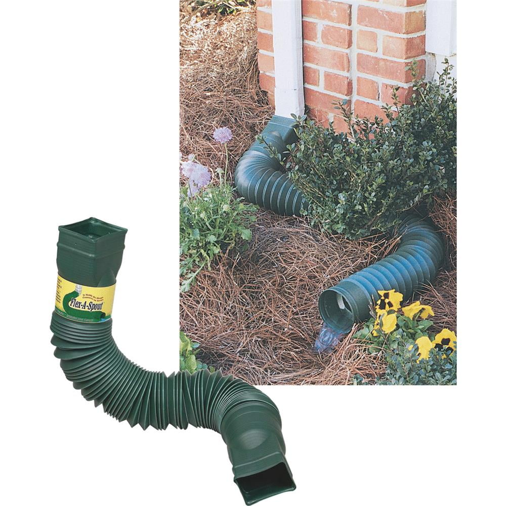 Spectra Metals Green Downspout Ext GRNDSPTFG