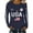 Navy, variant on MEICHEN Graphic Tees for Women Lady 250th Special Pattern Round Neck Casual Comfortable Daily Long Sleeved T Shirt