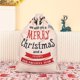 thumbnail image 5 of Farfi Bolsa de Navidad ajustable de gran capacidad Patrón de alces de Papá Noel Bolsa de regalo con cordón Suministros para fiestas, 5 of 5