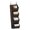 Black, variant on CEORPER 4 rank Stackable Hanging Storage Bag For Clothes Household Items