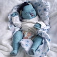 thumbnail image 3 of Avatar Reborn Baby Dolls - 19 Inch Soft Body Realistic Newborn Baby Dolls 3D Painted Sleeping Dolls Real Life Elf Baby Doll Toy for Kids Age 3 +, 3 of 4