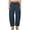 Dark Blue, variant on TEMOFON Womens Sweatpants Elastic Waistband with Pockets Fleece Lined Thermal Pants Women Fashion Clothes Baggy Dark Blue L