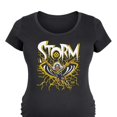 thumbnail image 3 of Marvel X-Men - Storm Lightning - Maternity Scoop Neck Graphic T-Shirt, 3 of 5