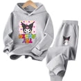 thumbnail image 5 of Sudaderas divertidas de Harajuku, sudaderas con capucha Y2k de los 90, sudadera con capucha Kuromi, sudadera Kuromi, ropa, tops, conjunto de sudadera con capucha, ropa kawaii para niñas, 5 of 5