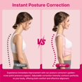 thumbnail image 2 of Corrector de postura Fit Geno para mujer, ajustable y ligero, 2 of 8