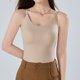 thumbnail image 4 of Pijama de manga corta para mujer, de verano, transpirable, con tirantes y almohadillas para el pecho. Blusa de poliéster para mujer., 4 of 9