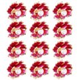 thumbnail image 1 of Garment Buttons,12pcs Garment Embellishments Faux Flatback Faux Pearl Button Clothes Decoration Best in its Class, 1 of 8