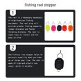thumbnail image 2 of Sonducket Tapones de cuerda de carrete, soporte de línea de pescado, multifuncional, ventajoso, accesorios de pesca a prueba de agua, guardián Pescar Negro, 2 of 6