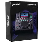 Gemini MDJ-600 Tabletop USB/CD Media Player DJ MIDI Controller + Power Strip