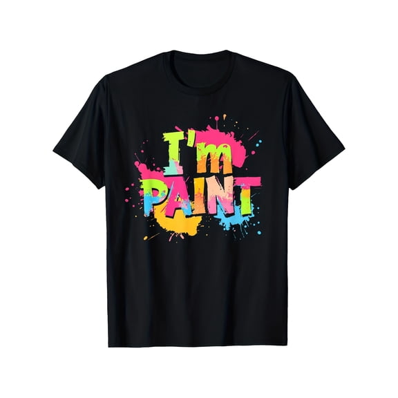 I Love to Finger Paint I'm Paint Funny Couples T-Shirt, Suitable for Mens & Womens Outdoor T-Shirt, 100% Cotton, S-XXXL.