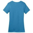 thumbnail image 6 of District Made Ladies Perfect Weight Crew Tee-4XL (Clean Denim), 6 of 6